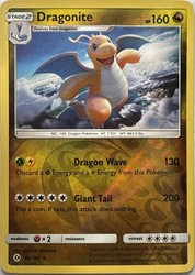 Dragonite 96/149 Reverse Holo - Sun & Moon Base Set