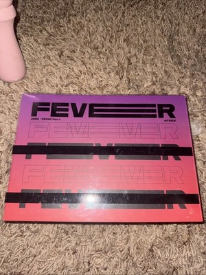 ateez fever part 1 diary version no pc, just cd, book, and lyric prints