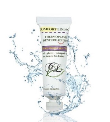Thermoplastic Dental Adhesive | Comfort Lining for Dentures 1 Oz