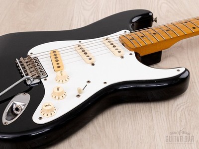 1983 Fender '57 Stratocaster JV ST57-85 Black w/ USA Fullerton