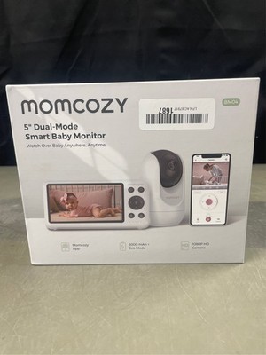 Momcozy Smart WiFi Baby Monitor with Camera and Audio, 5'' 1080P Screen with Wa 1
