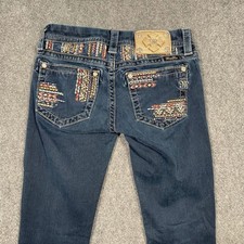 Miss Me Jeans Signature Skinny Embellished Denim Women's Size 26