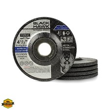 Depressed Center Metal Grinding Wheels for Angle Grinders, 4.5 x 1/4 x 7/8 ...