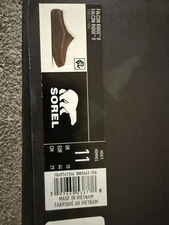 Sorel Falcon Ridge II 1869741-256 Slipper Men's US 9 Brown Suede Mule EEE3547