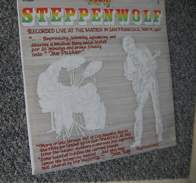 ''EARLY STEPPENWOLF'' NEW/STILL-SEALED 1969 LP LIVE @MATRIX FROM 1967  the pusher