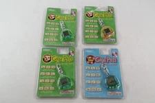 Vtg KFC Tiger Giga Pets Bitty Kitty Virtual Pet Toy Game Keychain Cat 1997 x4