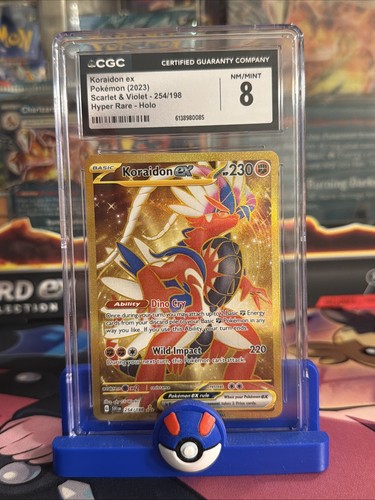 Koraidon ex graded CGC 8 for sale on eBay