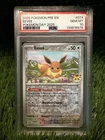 Pokemon Eevee Day 074/131 Prismatic Evolutions Stamped Promo English PSA 10 Holo