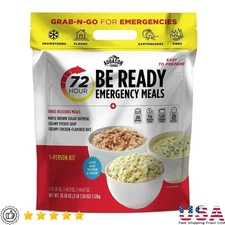 72-Hour Emergency Meal Kit Be Ready Freeze-Dried Food Crisis Preparedness New