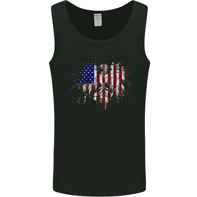 Eagle Flag 4. Juli USA Herren Weste Tank Top