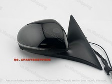 Black Right SIDE Passenger Mirror Blind Spot Camera For Mercedes C300 C43 22-26