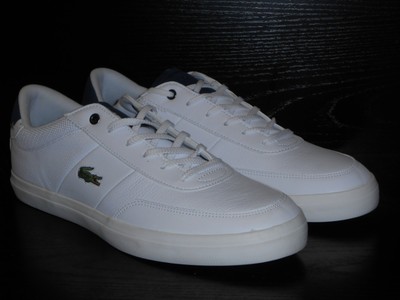 sport chaussures hommes LACOSTE 37CMA0013 COURT-MASTER J18 NVY-OFF WHI