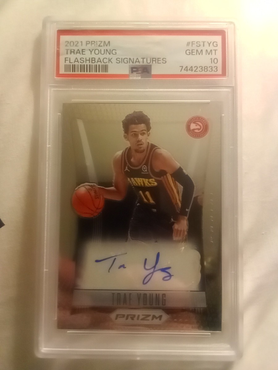 トレイ ヤング auto trae young 2021-22 Panini Prizm - Flashback Signatures Trae Young #FS