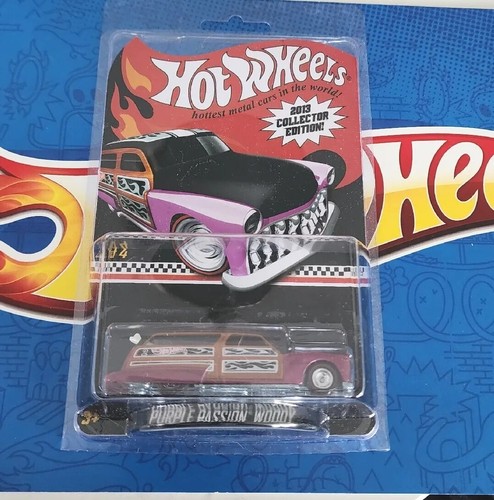 Hot Wheels 2013 Collector Edition Car #2 Purple Passion Woody Pink/Black 1/64 - Bild 1 von 13
