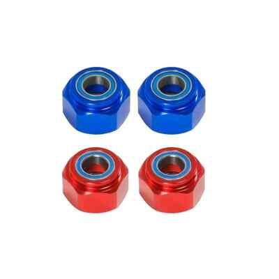 2pcs Metal Front 12mm Wheel Hex Hub Adapter for Tamiya DT03 DT-03 1/10 RC Car