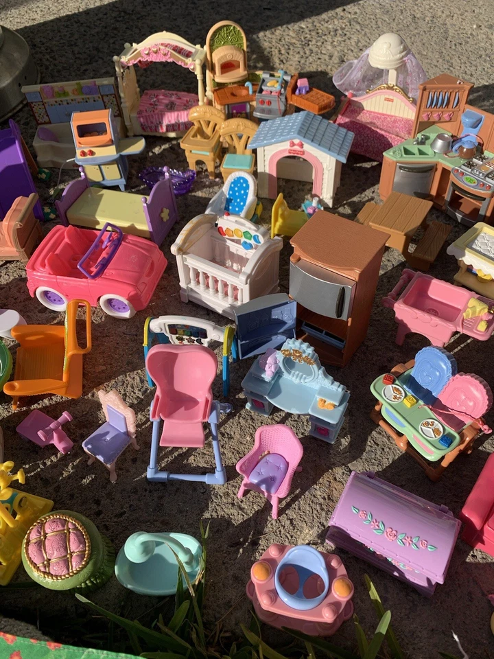 Vintage 1996-2010 Várias Casas de Bonecas Loving Family + My Little Pony + Outra Leitura - Imagem 3 de 4