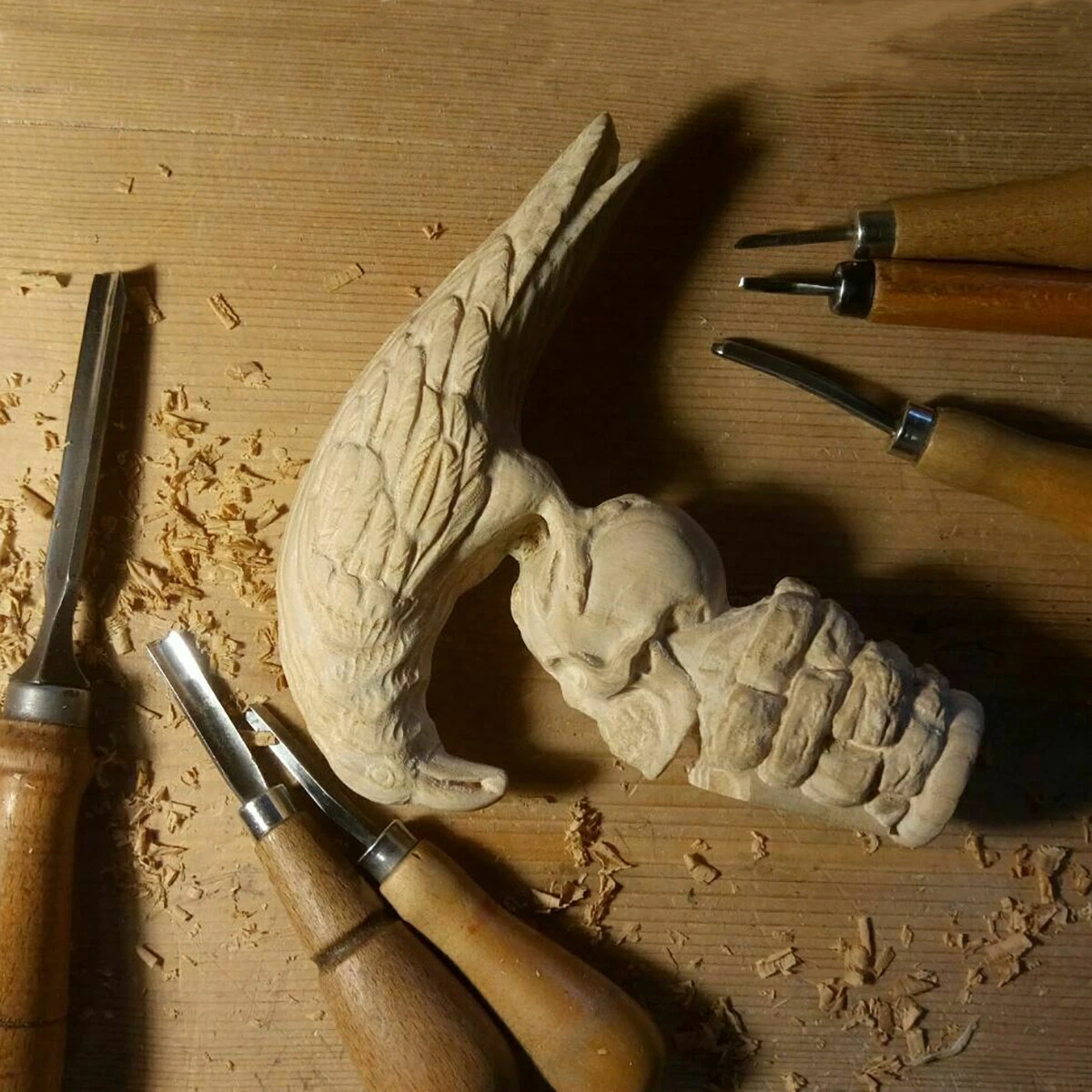 Black Crow & Skull Cane 3