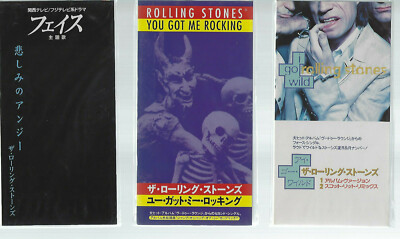 ROLLING STONES 9 x 3 Inch CD Japan Collection | eBay