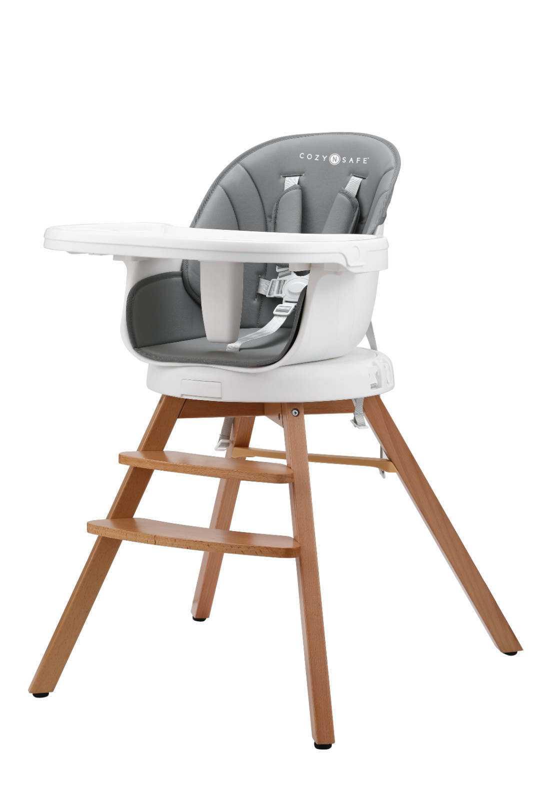 Cozy N Safe Eden 360 Highchair 5 in 1 Swivel Baby Chair Adjustable 6-36 Months