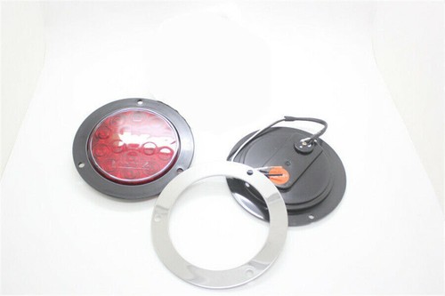 16LED Round Reverse Stop Rear Tail Light Truck Trailer RV Brake Turn Signal Lamp - Picture 6 of 12