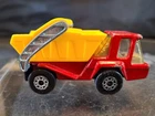 Vintage 1976 Matchbox Superfast No 37 Skip Truck Red Diecast Toy Car England