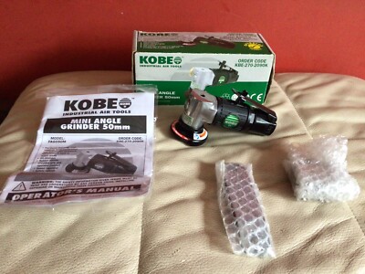 NEU KOBE 50mm Mini Winkelschleifer LUFT PNEUMATISCH FAG050M KBE-270-2090K KOSTENLOSER VERSAND