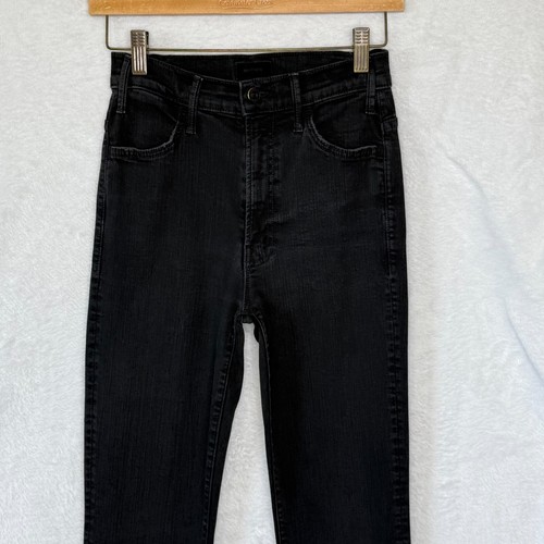 Jeans mamma donna 24 nero The Hustler caviglia sfilacciato orlo non colpevole lavaggio - Foto 4 di 15