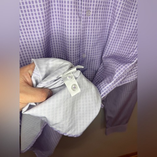 Pre-Owned XL Report Collection Purple Button Up Shirt - Picture 6 of 10