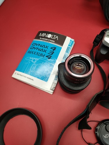 Minolta af zoom 28-85mm lens & minolta maxxum 4 camera - Picture 6 of 12