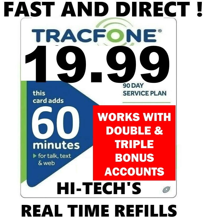 TRACFONE 19.99 DIRECT 90 DAY REFILL ⚡ GET IT FAST TODAY ⚡ USA TRACFONE DEALER - Image 2 of 4