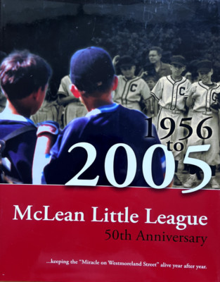 Baseball History Virginia - McLean Little League 1956-2005 Fairfax County VA