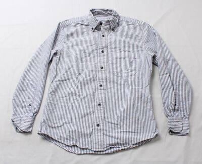 Ratio Clothing Men's Black University Stripe Oxford AN3 White See Description