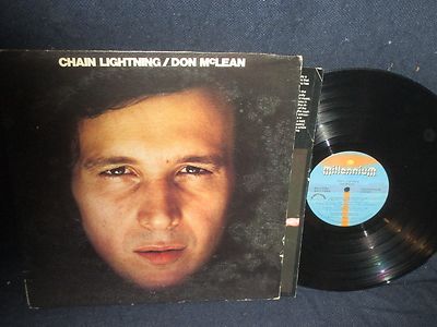 Don McLean ''Chain Lightning'' LP in SHRINK