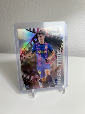 Topps Stadium Club Chrome 21-22 - Gavi RC CARD REEL TIME - Barcelona - #RT-GAV