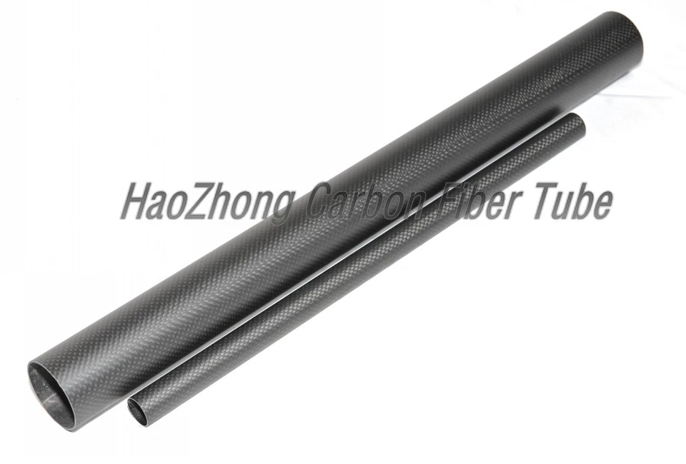 3k Carbon Fiber Tube 30mm 32mm 34mm 35mm 36mm 38mm 40mm 42mm 45mm 50mm tubing - Image 3 of 4