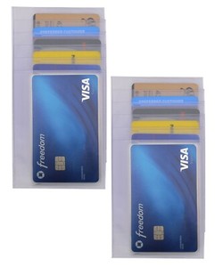 Plastic Credit Card Sleeves | eBay