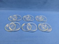 Petrischale 80 x 15 mm Glas 6 St&uuml;ck Anumbra Laborglas Laborzubeh&ouml;r