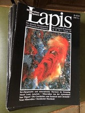 Lapis Mineralienmagazin 11 Zeitschriften kompletter Jahrgang 1999 TOP Hefte!!