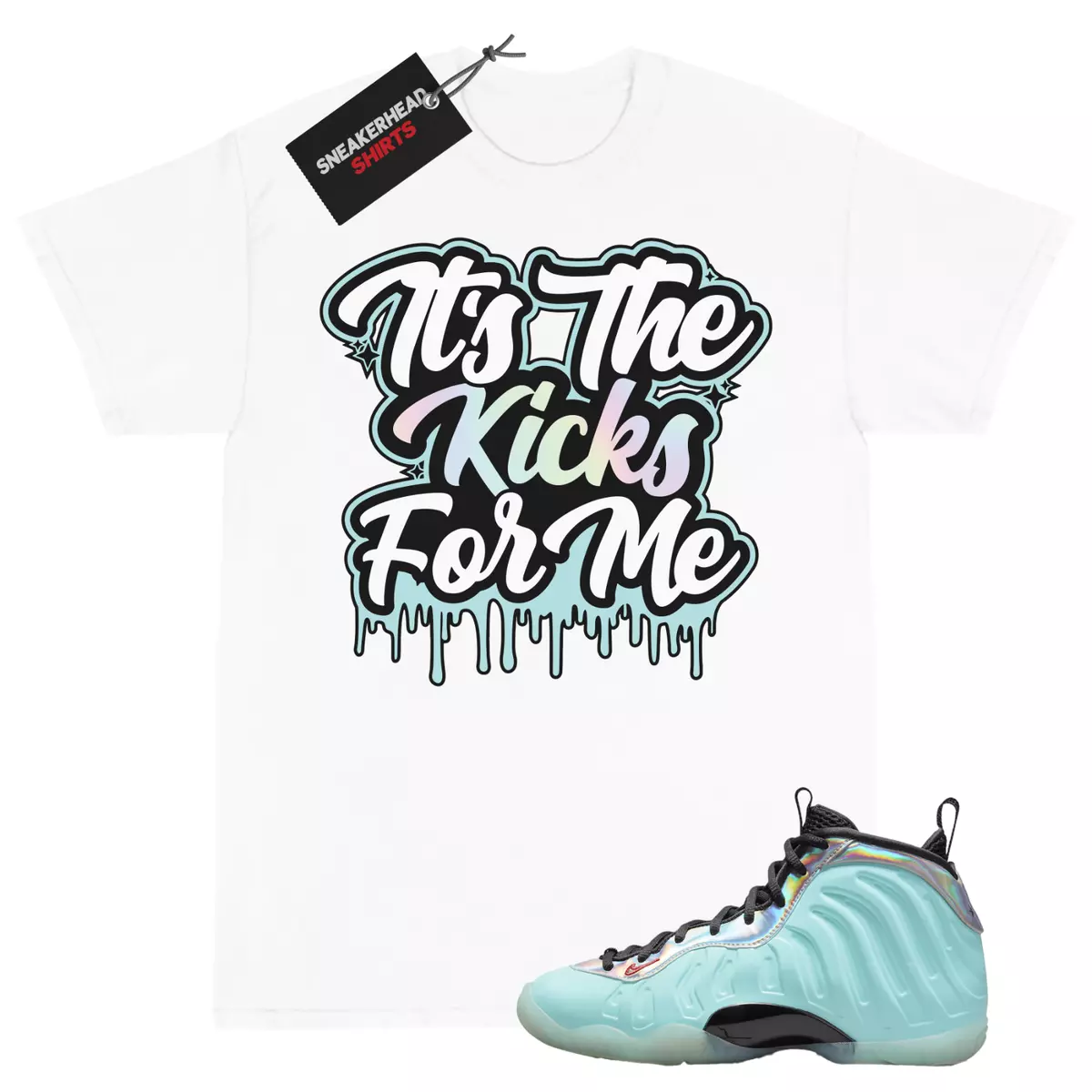 Shirts to best sale match floral foamposites