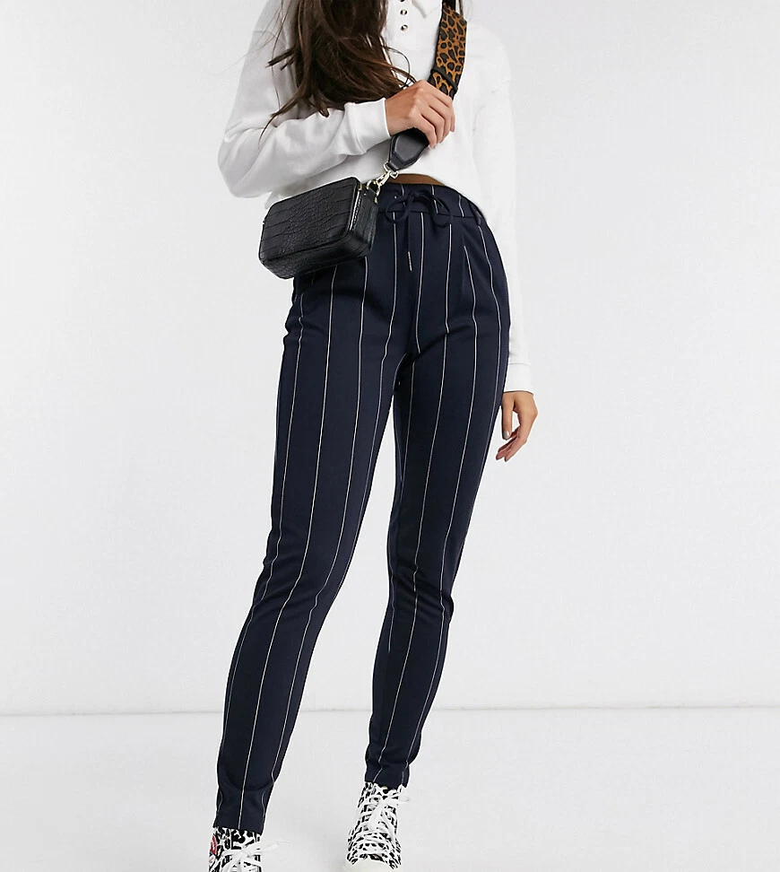 Pinstripe 2024 cigarette trousers