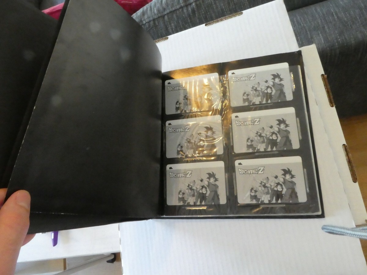 DRAGON BALL Z CARDDASS STATION SYSTEM FILE CARTE CARD BINDER