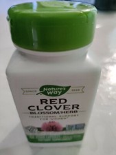 Natures Way 400mg RED CLOVER 100 vegan capsules Womens Health 4/26