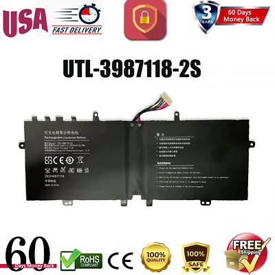 UTL-3987118-2S Battery For Hasee Elegant X3 D1,G1,HKNS01,HKNS02, Haier Yi 3000S