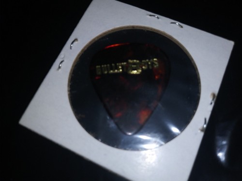 The BULLET BOYS Logo & Mick Sweda Used Signature 1991 Concert Tour GUITAR PICK