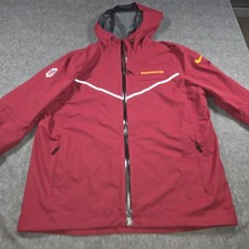Nike NFL Washington Commanders Team Issue Storm FIT Rain Sideline Jacket Mens L