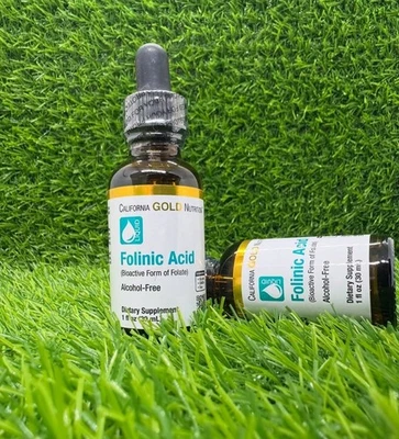 California Gold Nutrition Folinic Acid 30ml