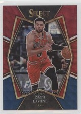 2021-22 Panini Select Premier Level Tri-Color Prizm Zach LaVine #171 5ub