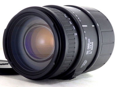 Sigma 70-300mm f/4-5.6D DL Macro Zoom Lens for Nikon No Fungus N.Mint from Japan