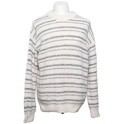 DeFacto, Strickpullover, Größe: L, Beige/Grau, Acryl/Polyester, Streifen #xYP