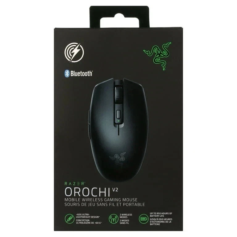 Razer Orochi V2 Wireless Gaming Mouse - Black - Image 2 of 2